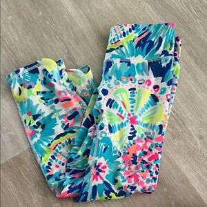 Lilly Pulitzer Vibrant Patterned Luxletic Leggings